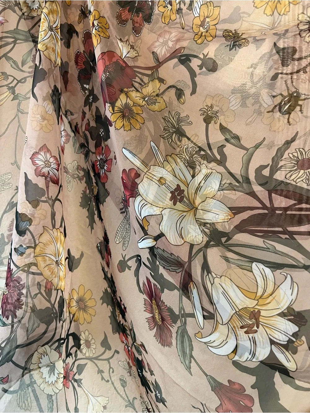 100% Silk Scarf/Wrap/Shawl